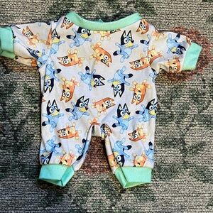 Bluey build a bear outfit 
Bluey & bingo, so cute, great condition